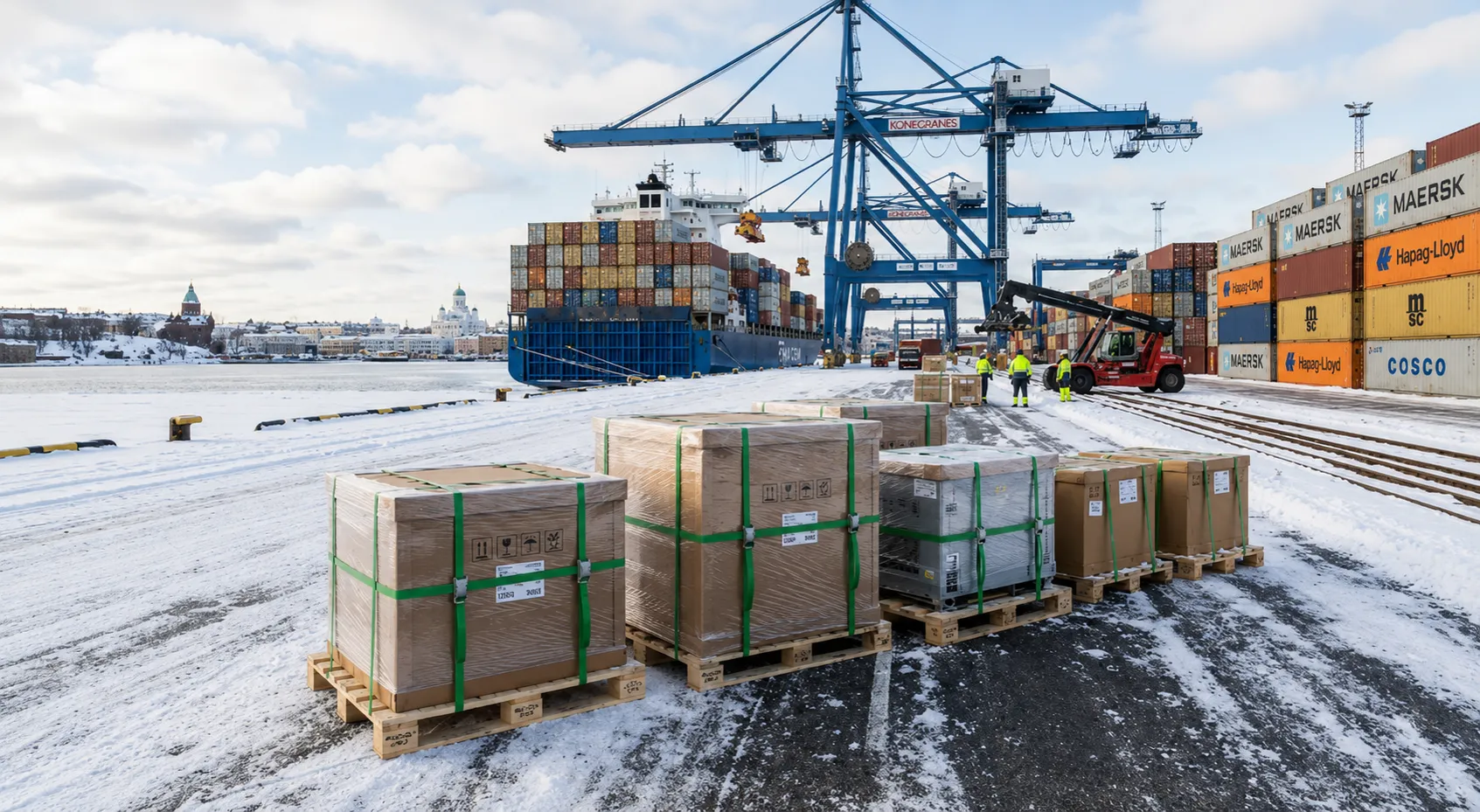 PET Strapping Band Exporter Finland — Greenstrix Supply